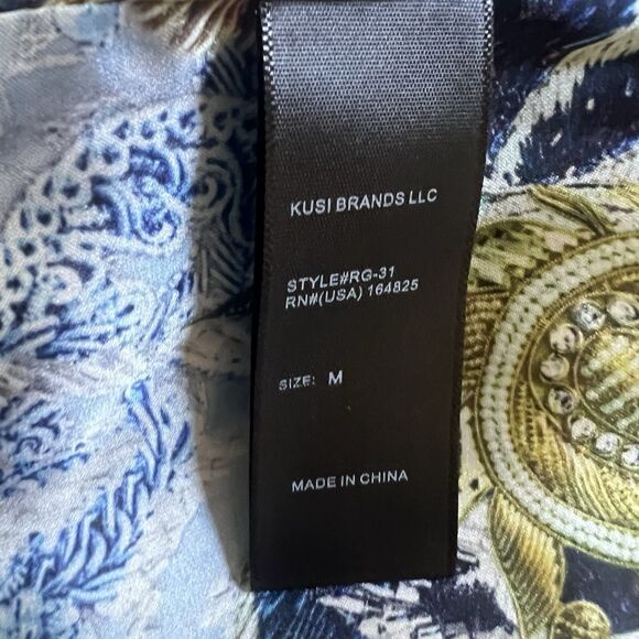 Robert Graham Men’s Car Coat Medium Wool Blend - Picture 6 of 6